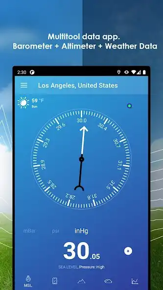 Play My Barometer and Altimeter as an online game My Barometer and Altimeter with UptoPlay