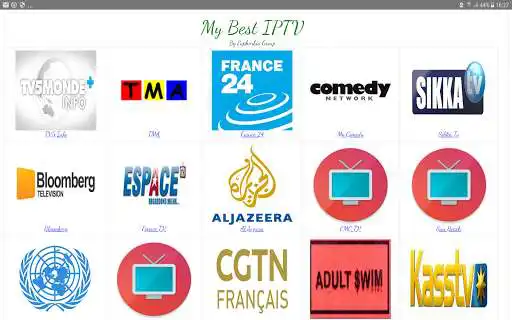Play My Best IPTV as an online game My Best IPTV with UptoPlay