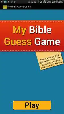 Play My Bible Guess Game