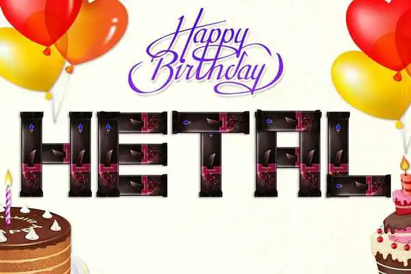 Play My Birthday Chocolate Text Editor