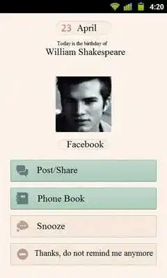 Play My Birthday Reminder Free