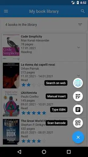 Play My book library - save and organize your books as an online game My book library - save and organize your books with UptoPlay
