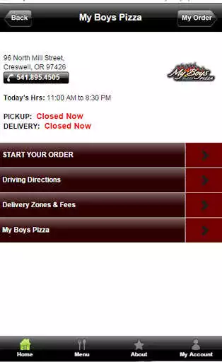 Play My Boys Pizza as an online game My Boys Pizza with UptoPlay