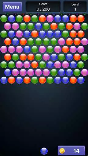 Play My bubble shooter as an online game My bubble shooter with UptoPlay
