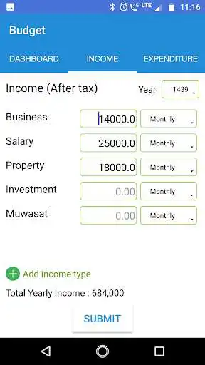 Play My Budget App as an online game My Budget App with UptoPlay