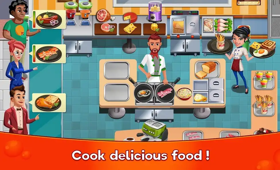 Play My Cafe Chef: Cooking Games  and enjoy My Cafe Chef: Cooking Games with UptoPlay