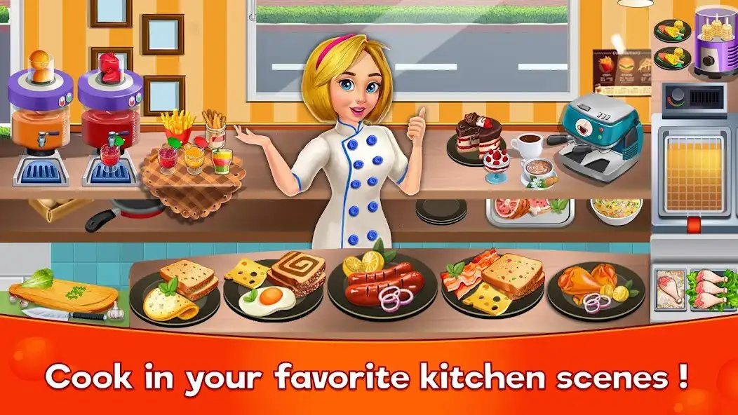 Play My Cafe Chef: Cooking Games as an online game My Cafe Chef: Cooking Games with UptoPlay