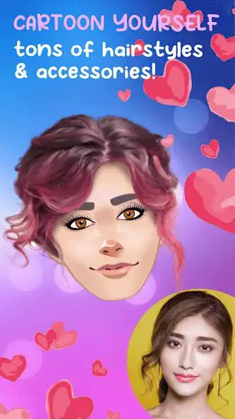 Play My Cartoon Face Avatar Maker as an online game My Cartoon Face Avatar Maker with UptoPlay