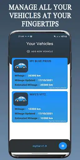 Play myCar: Vehicle Maintenance as an online game myCar: Vehicle Maintenance with UptoPlay