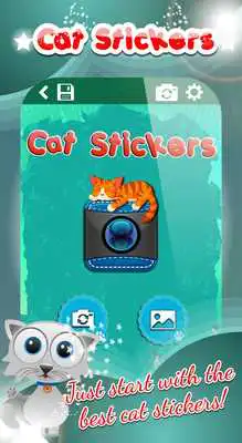 Play My Cat Photo Stickers