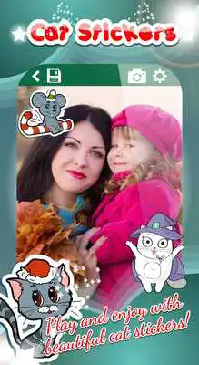 Play My Cat Photo Stickers