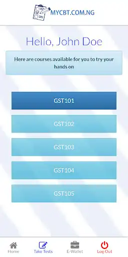 Play MYCBT Mobile as an online game MYCBT Mobile with UptoPlay