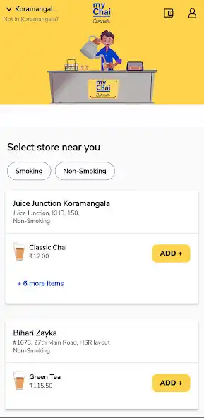 Play myChai Corner as an online game myChai Corner with UptoPlay