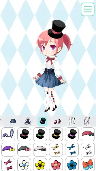 Play My chibi girl - Dress up game as an online game My chibi girl - Dress up game with UptoPlay