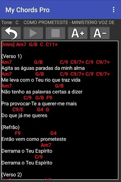 Play My Chords Pro  and enjoy My Chords Pro with UptoPlay