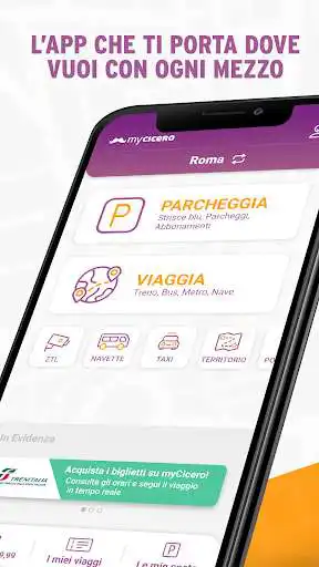 Play myCicero-parcheggio, biglietti, orari treno, bus  and enjoy myCicero-parcheggio, biglietti, orari treno, bus with UptoPlay