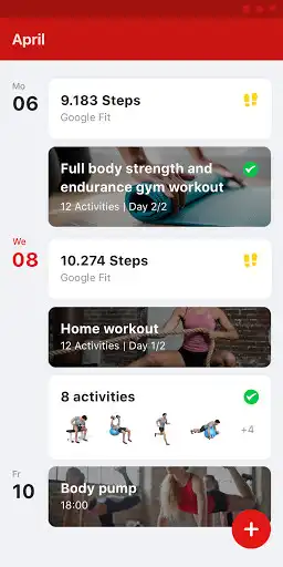 Play My Circle Fitness as an online game My Circle Fitness with UptoPlay