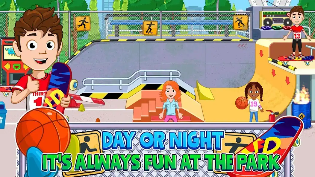 Play My City : After School as an online game My City : After School with UptoPlay