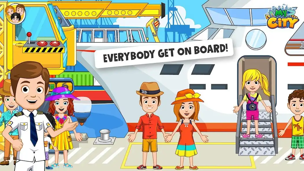 Play My City - Boat adventures as an online game My City - Boat adventures with UptoPlay