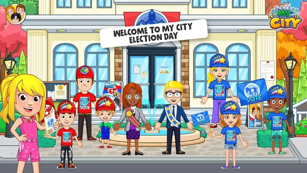 Play My City : Election Day  and enjoy My City : Election Day with UptoPlay