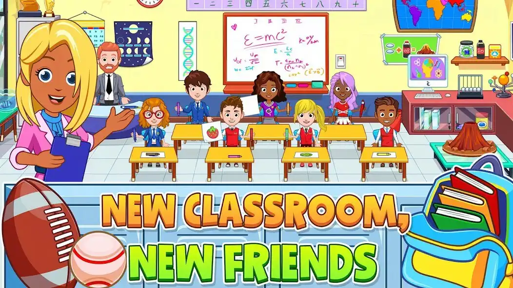 Play My City : High School as an online game My City : High School with UptoPlay