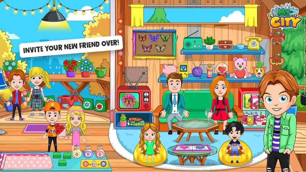 Play My City : Love Story as an online game My City : Love Story with UptoPlay