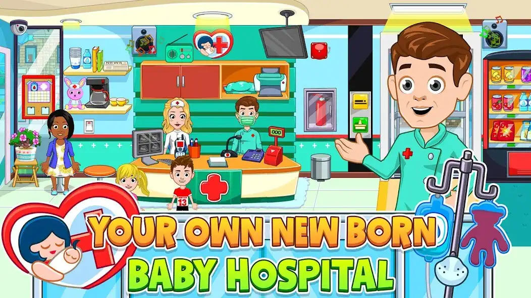 Play My City : Newborn baby as an online game My City : Newborn baby with UptoPlay