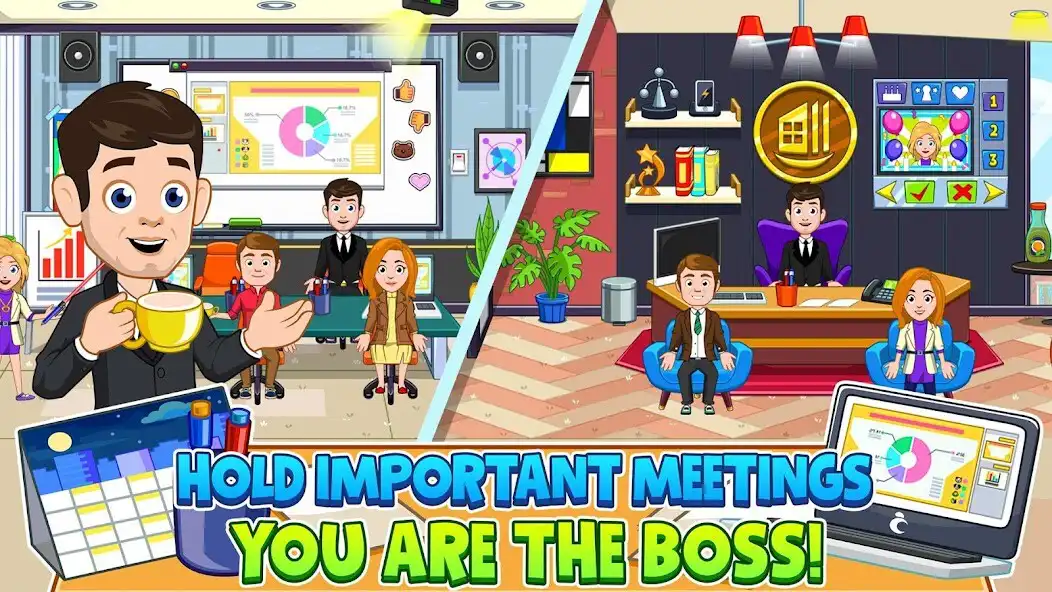 Play My City : Office as an online game My City : Office with UptoPlay