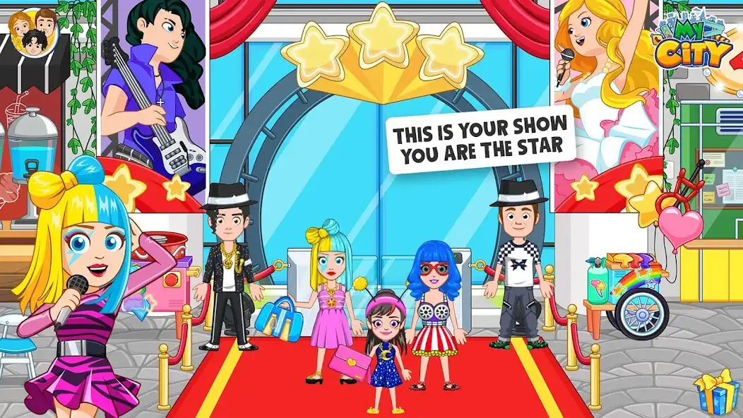 Play My City : Popstar  and enjoy My City : Popstar with UptoPlay