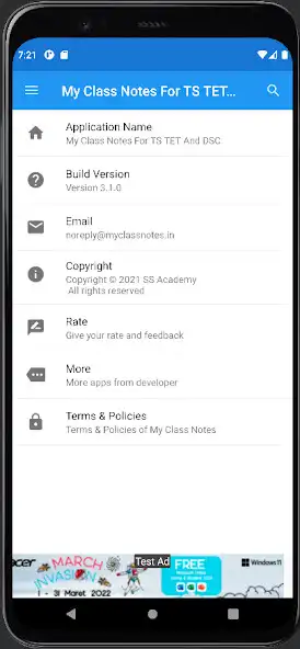 Play My Class Notes - TS TET  DSC as an online game My Class Notes - TS TET  DSC with UptoPlay