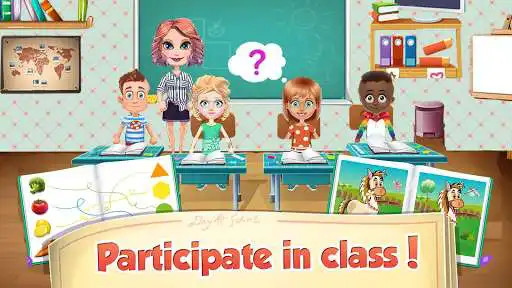 Play My Class Teacher Day At School Games  and enjoy My Class Teacher Day At School Games with UptoPlay