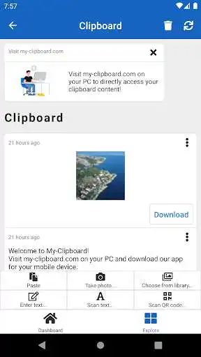 Play My Clipboard as an online game My Clipboard with UptoPlay