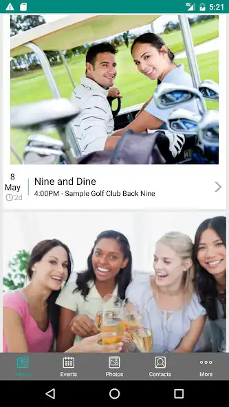 Play myCLUBapp as an online game myCLUBapp with UptoPlay