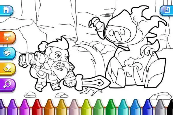 Play My Coloring Book: Boys - Drawing Game
