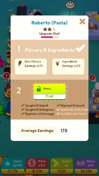 Play My Cooking Idle as an online game My Cooking Idle with UptoPlay
