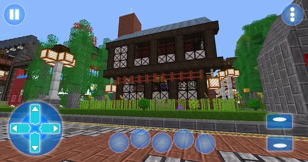 Play My Craft Building Fun Game as an online game My Craft Building Fun Game with UptoPlay