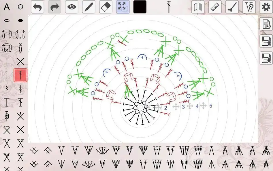 Play My crochet designer  and enjoy My crochet designer with UptoPlay