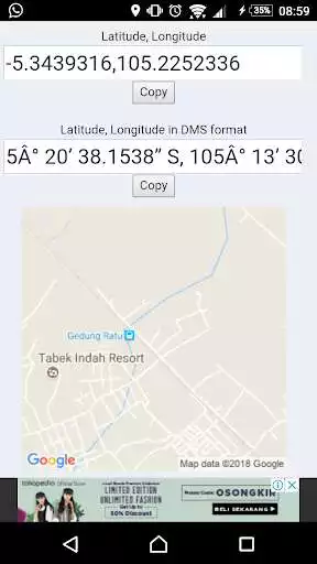 Play My Current Latitude Longitude