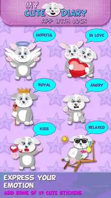 Play My Cute Diary App with Lock