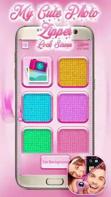 Play My Cute Photo Zipper Lock