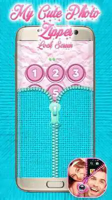 Play My Cute Photo Zipper Lock