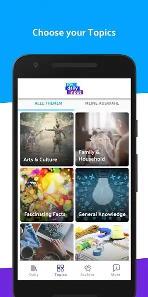 Play My Daily Input: Knowledge 2 Go as an online game My Daily Input: Knowledge 2 Go with UptoPlay