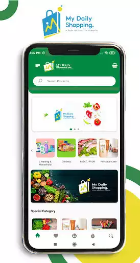Play My Daily Shopping- Online Grocery Shopping App as an online game My Daily Shopping- Online Grocery Shopping App with UptoPlay