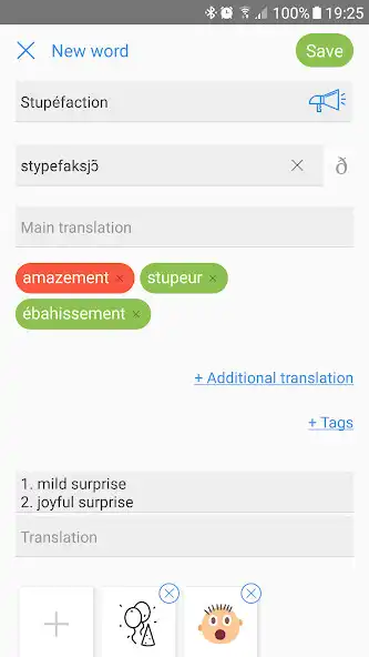 Play My Dictionary - polyglot (PRO) as an online game My Dictionary - polyglot (PRO) with UptoPlay
