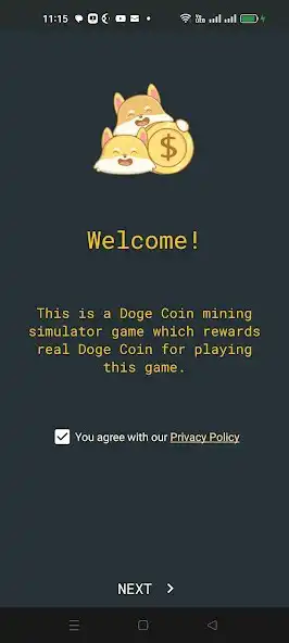 Play MyDogeMiner as an online game MyDogeMiner with UptoPlay