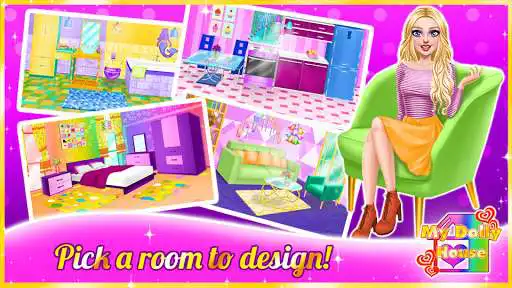 Play My Dolly House - Decorating Game  and enjoy My Dolly House - Decorating Game with UptoPlay