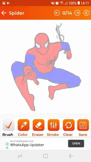 Play My Drawing App as an online game My Drawing App with UptoPlay