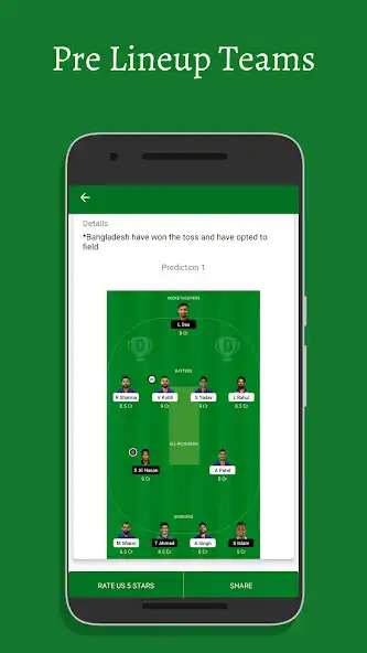 Play My Dream Pro 11 - Team Circle as an online game My Dream Pro 11 - Team Circle with UptoPlay