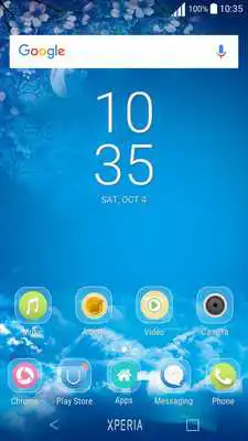 Play My dream Xperia theme