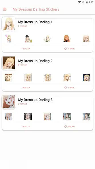 Play My dress up darling Stickers  and enjoy My dress up darling Stickers with UptoPlay